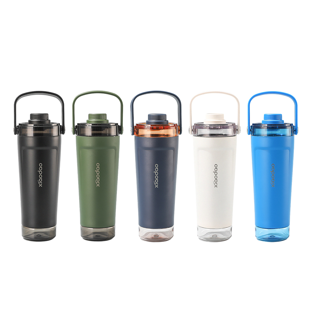 H&R 安室家 304不鏽鋼提把保溫杯/帶茶倉650ml(H87)