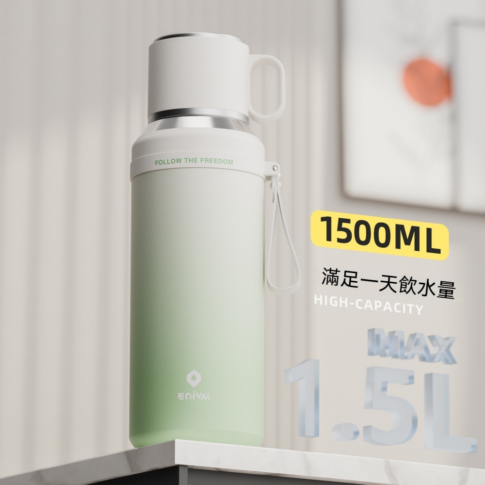 大容量保溫壺 保溫杯 吸管杯 戶外水杯 大號 運動水壺 不鏽鋼 暖水壺 真空杯 車載保溫杯 隨行杯