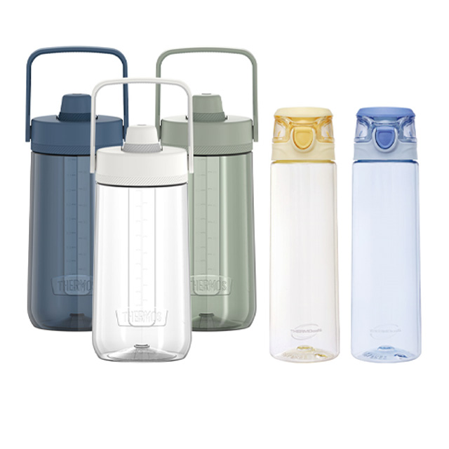 THERMOS 膳魔師 冷水瓶1200ml+【凱菲】冷水瓶900ml(TCSS-1200+TCTD-900)