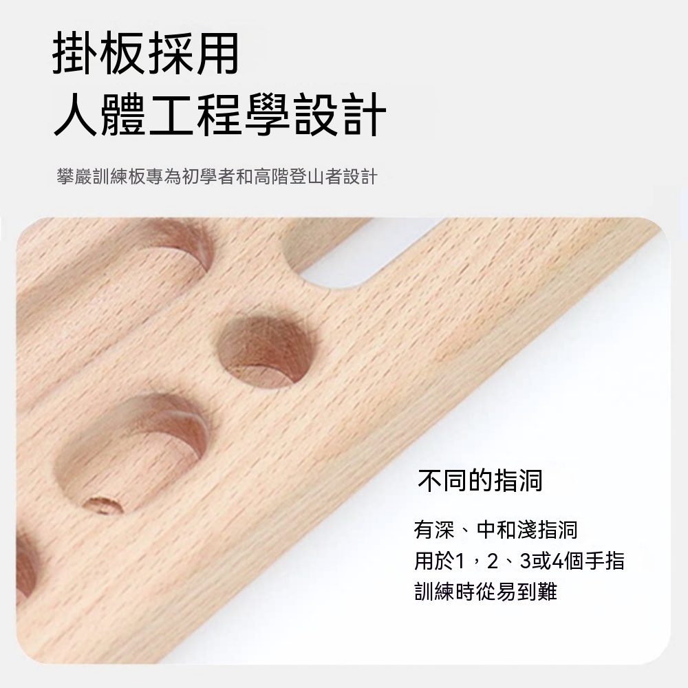 CLBMEYS 門框單槓板 指板架 家用訓練 手指訓練器 指力板 室內攀巖 免打孔 家用