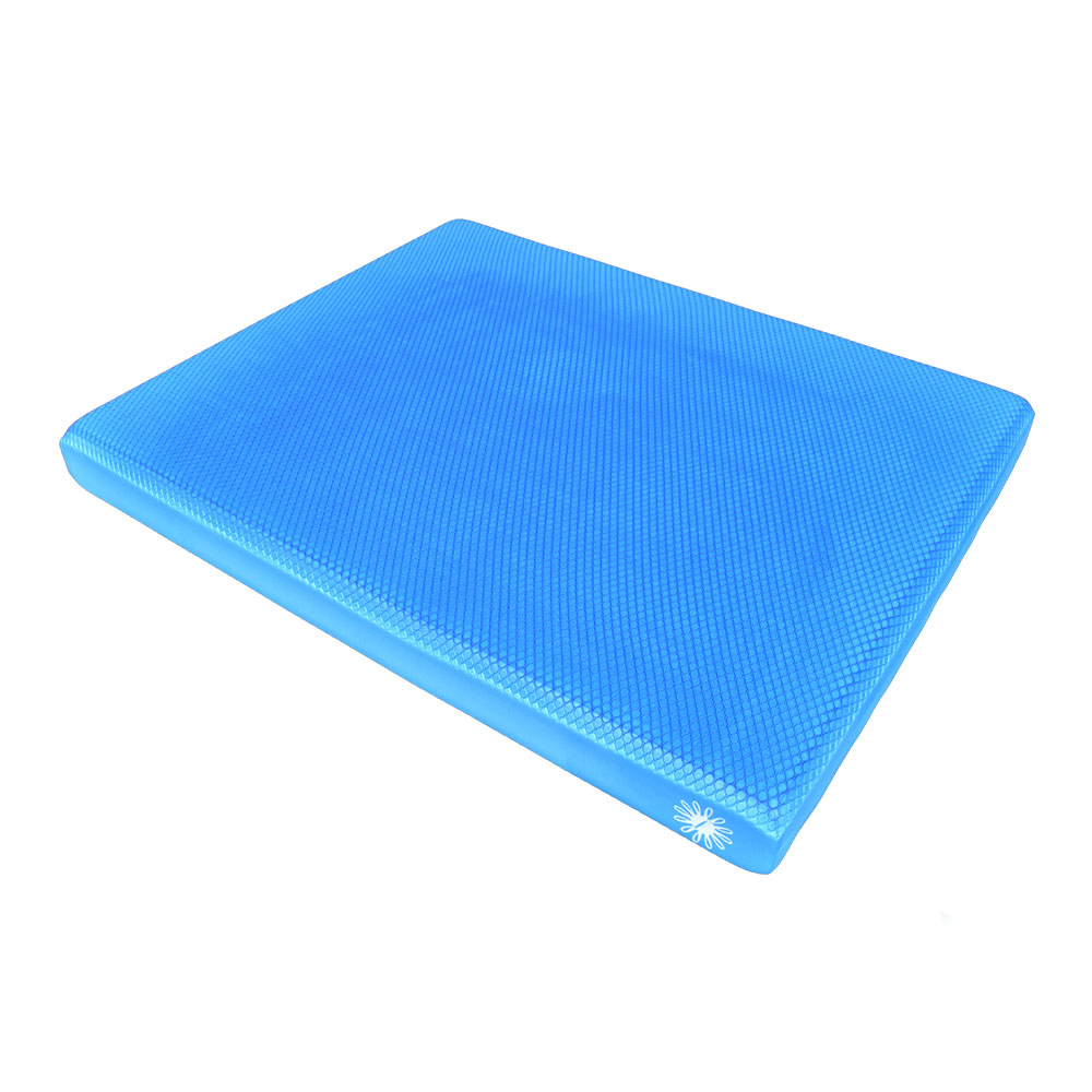 Fun Sport fit 比其爾TPE健身平衡墊-藍/L(Balance Pad/冥想墊/平衡訓練軟墊/坐墊/打坐墊/拜墊跪墊 ...