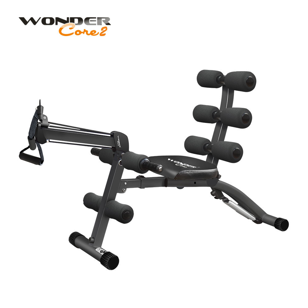 Wonder Core2 六合一全能塑體健身機(強化升級版)-暗黑