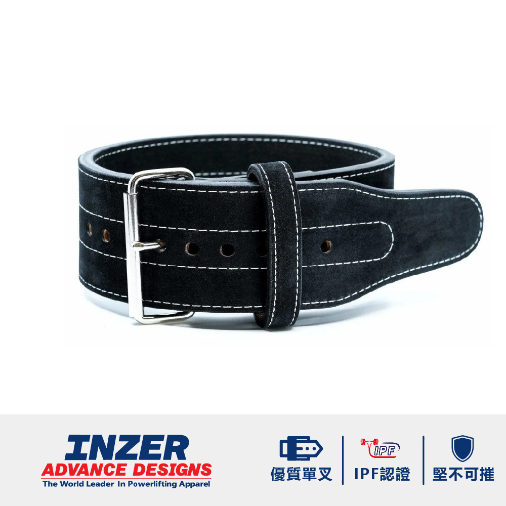 INZER 傳統單叉扣健力腰帶 13mm|SBD 健身腰帶 重訓腰帶 Forever Buckle Belt 1 Prong