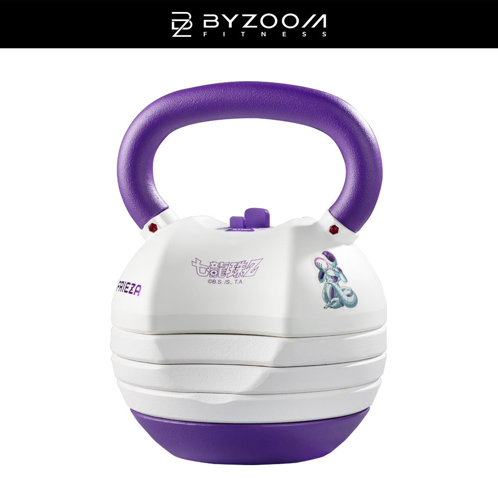 BYZOOM FITNESS 七龍珠Z 22.6kg(50LB) 5段重量 可調式壺鈴 (弗力札款)