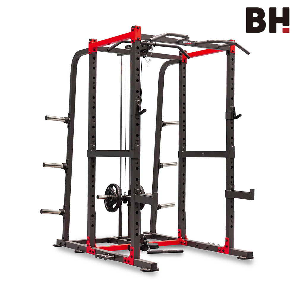 BH 歐洲百年品牌 G520 Pulley Cage 滑輪蹲舉訓練架 核心訓練