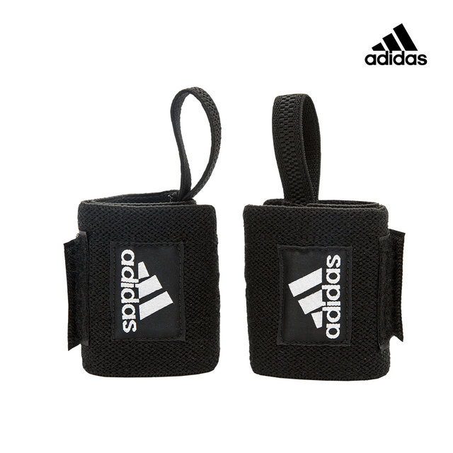 adidas 愛迪達 纏繞式護腕 2入組