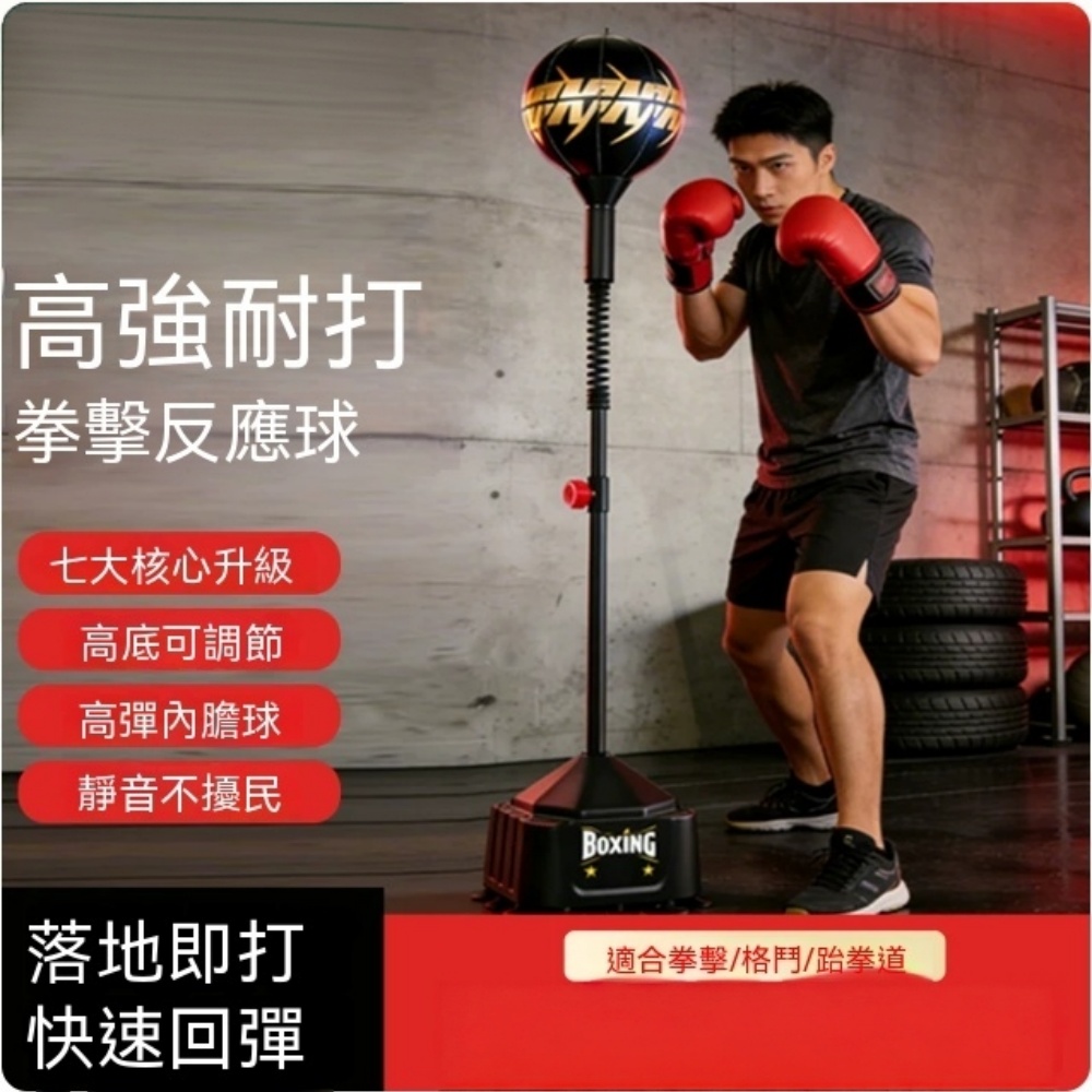 拳擊反應球 速度球 拳擊球 反應靶 沙袋 不倒翁 拳擊訓練 反應訓練 速度訓練 家用健身 運動器材