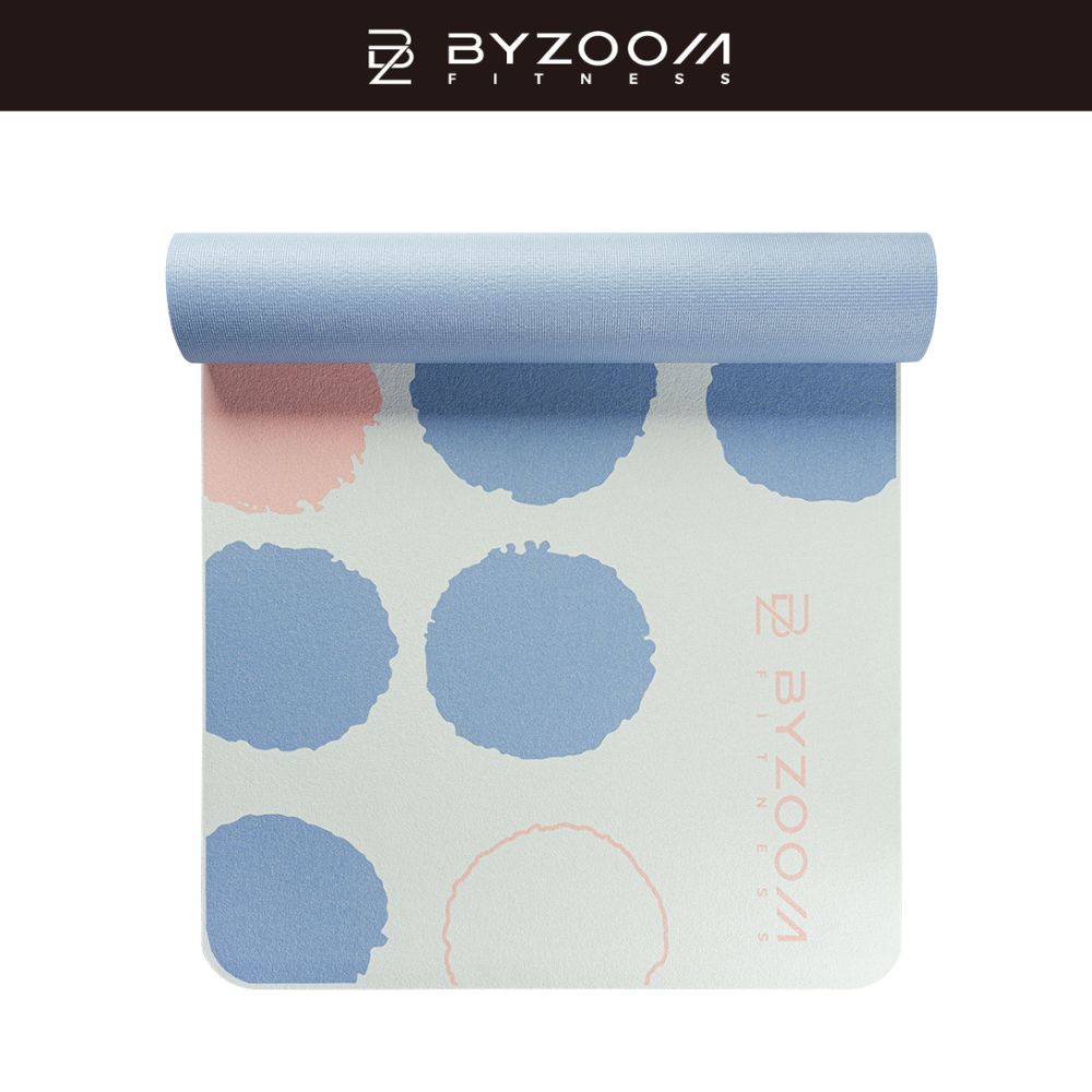 BYZOOM FITNESS PVC 瑜珈墊 5MM (馬卡龍)
