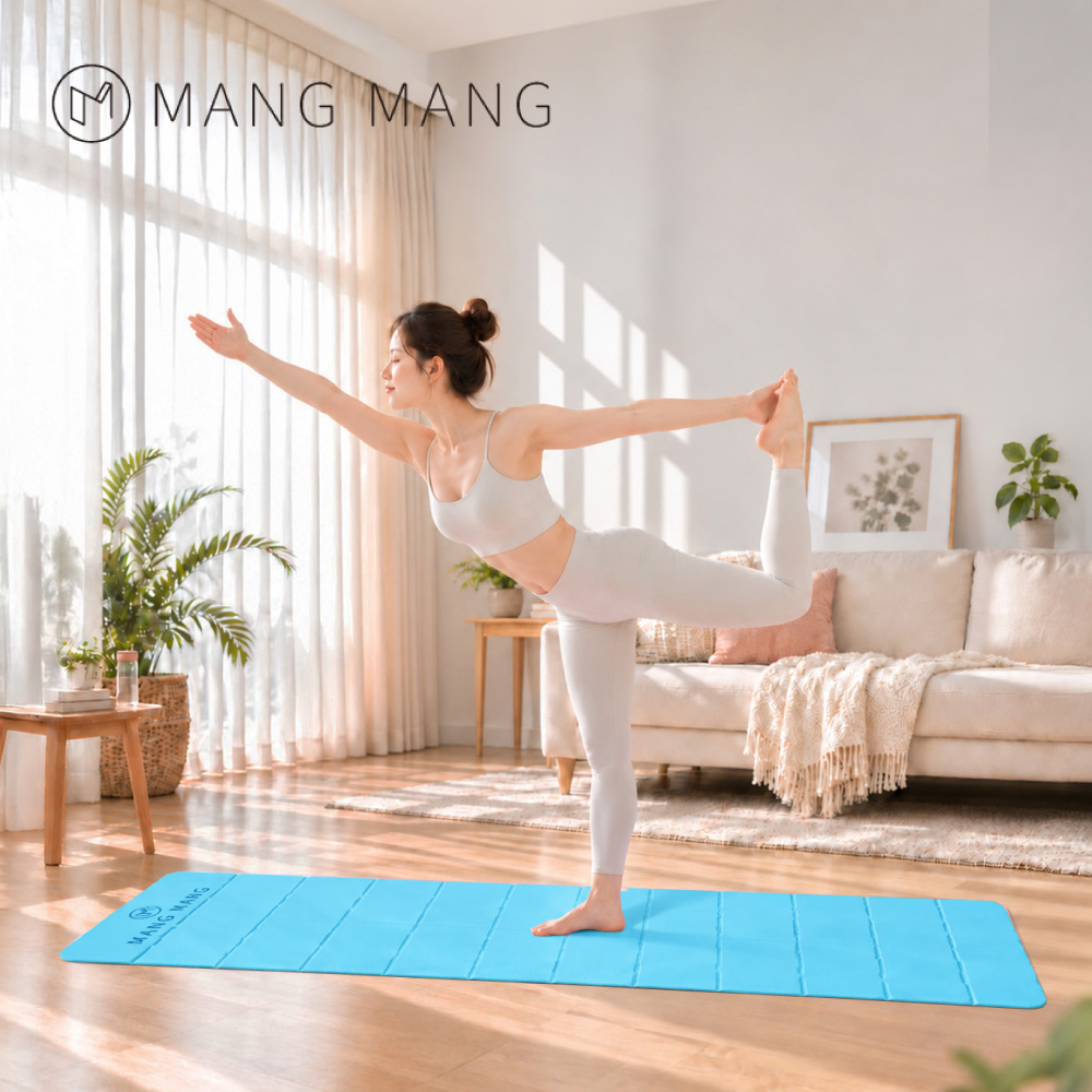 Mang Mang 小鹿蔓蔓 八折輕摺舒適6mm瑜珈墊(四色可選)（其他規格）