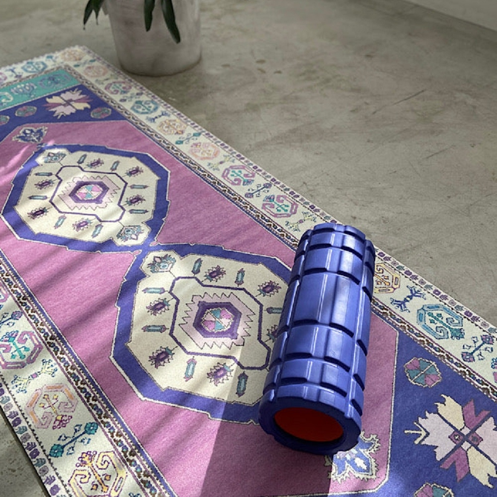 瑜珈墊3mm-幾何鑽石(紫)8171-012-072