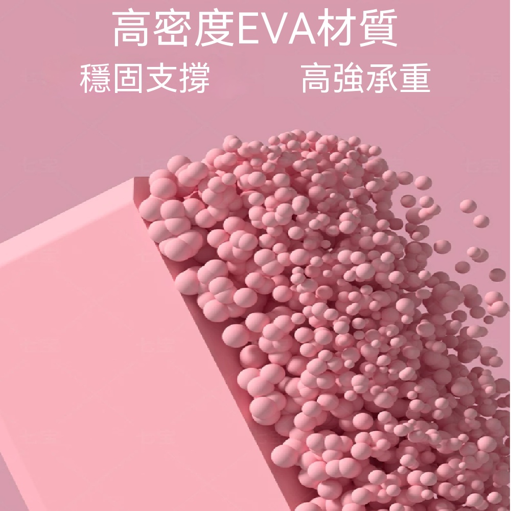 瑜伽磚 健身瑜伽磚 高密度瑜伽磚 跳舞蹈瑜伽磚 專業練功磚 防滑瑜伽磚 泡沫塊 瑜伽輔具磚 200g-2塊裝