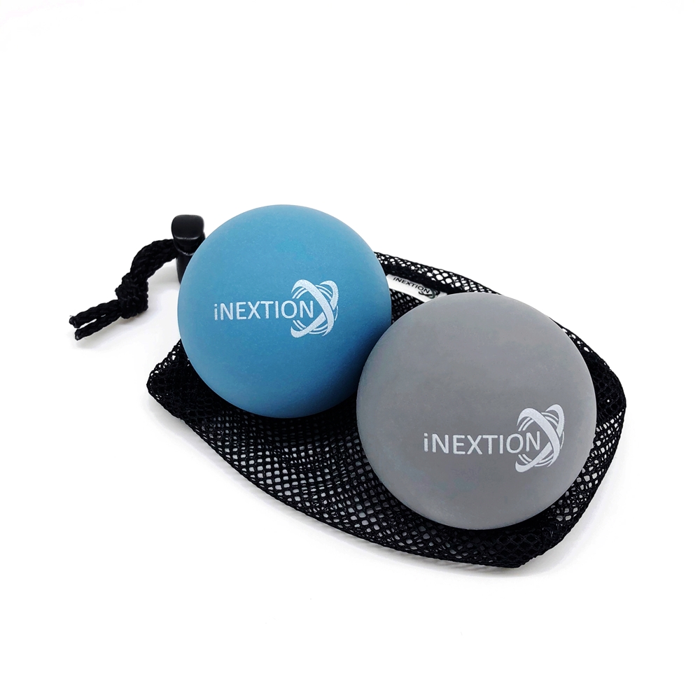 【INEXTION 】Therapy Balls 筋膜按摩療癒球2 入淺藍天灰