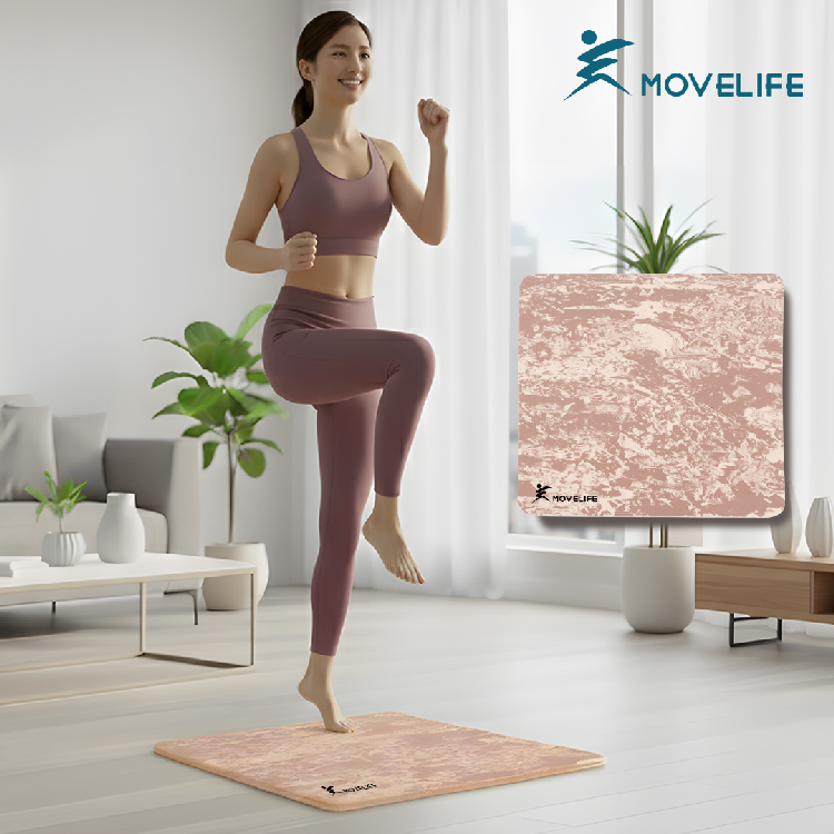 MOVELIFE 防震靜音加厚款-超慢跑墊(62x62cmx15mm)2色可選