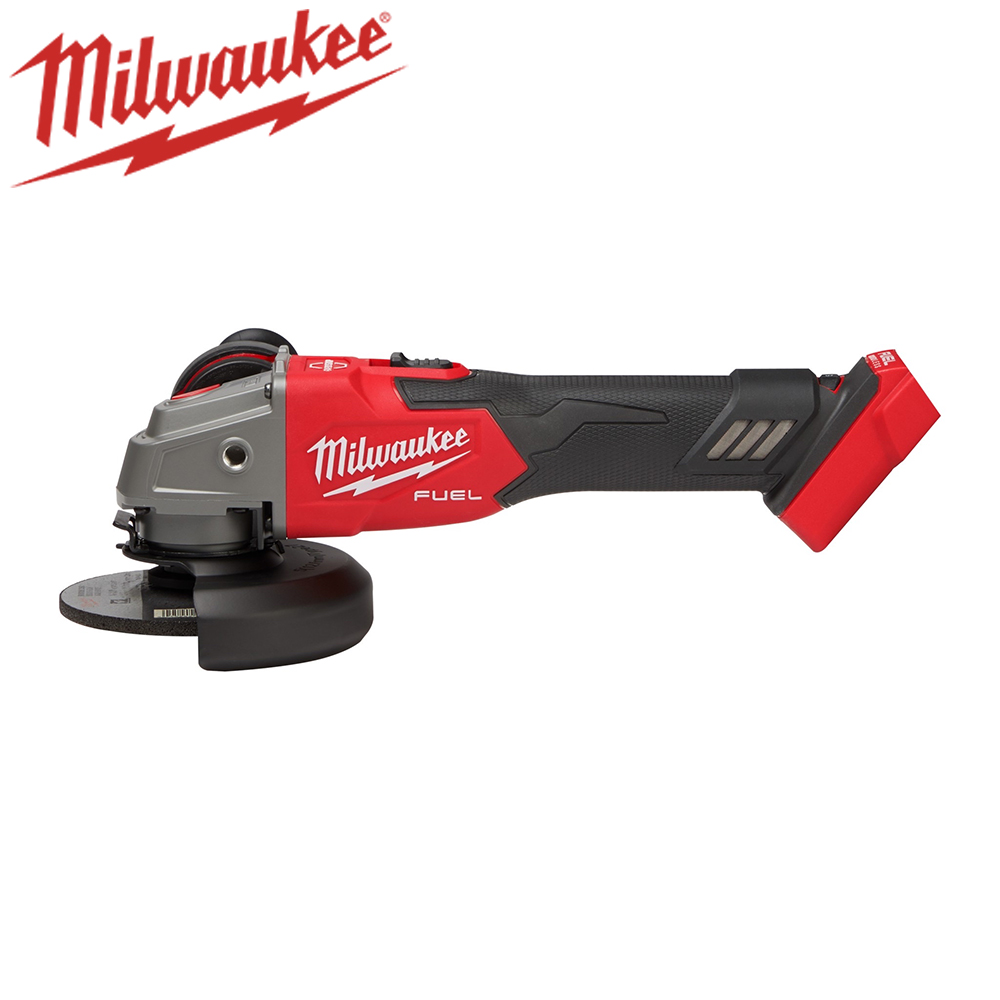 Milwaukee 美沃奇 18V鋰電無碳刷4吋調速速停砂輪機空機(M18FSAGV100XB-0)