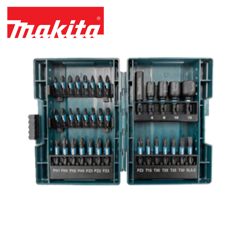 MAKITA 牧田 IMPACT BLACK 35件式起子頭/套筒組 E-06638 - PChome 24h購物