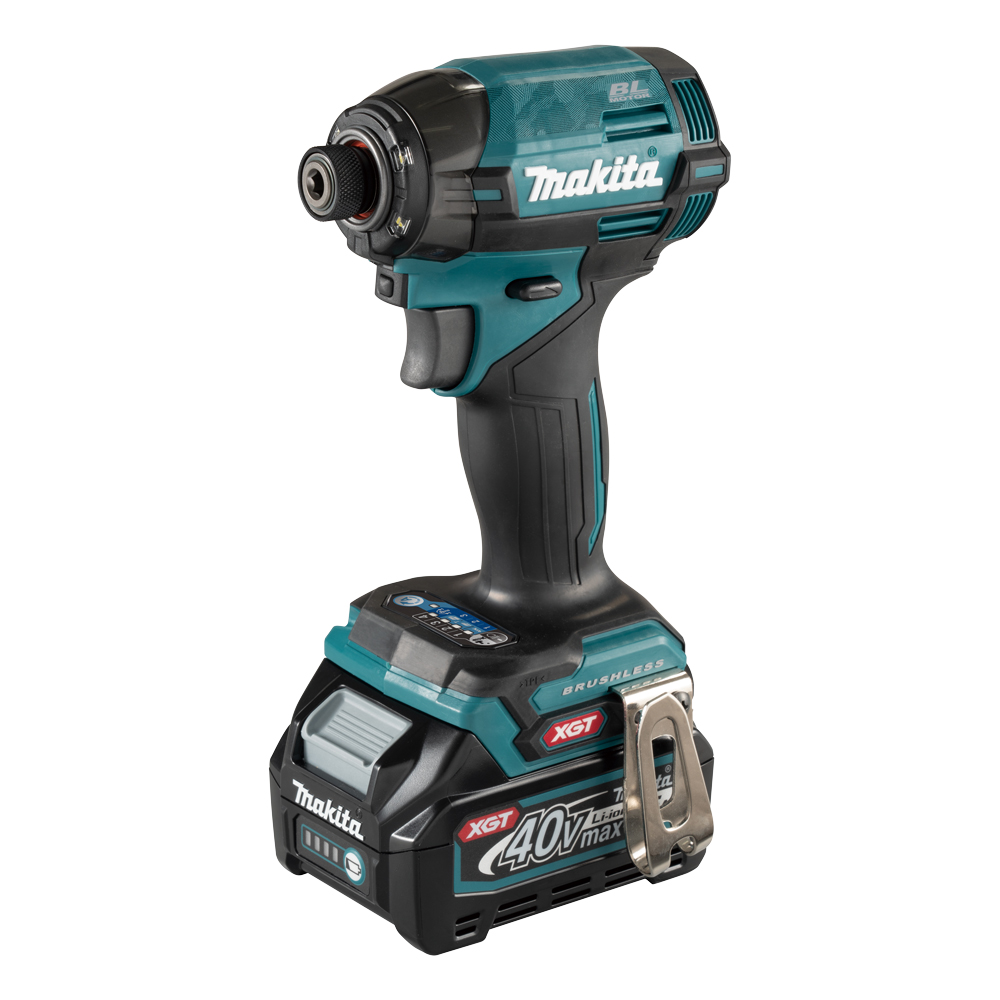 Makita 牧田 TD002GD202藍色 40V無刷衝擊起子機 日本製(40V 2.5A*2)