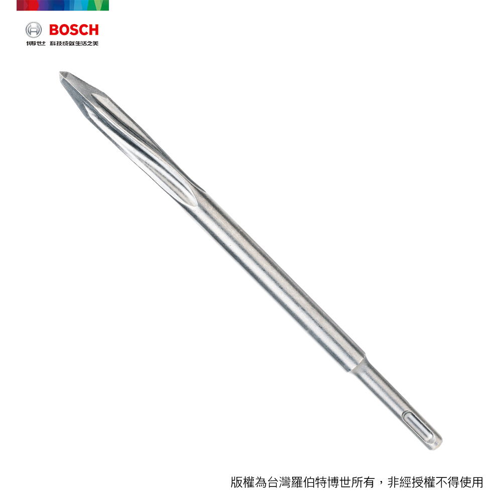 BOSCH 博世 四溝尖鑿 250mm