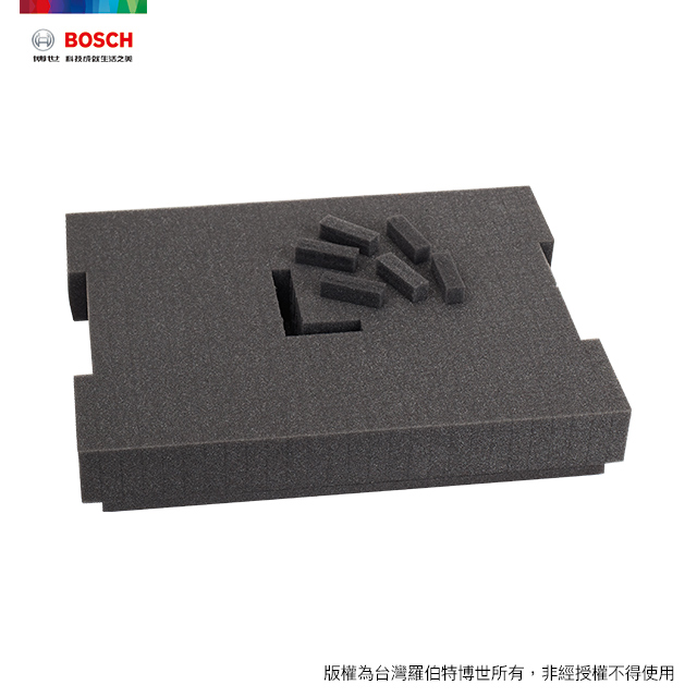 BOSCH 博世 系統工具箱L-BOXX 102 用預切泡綿