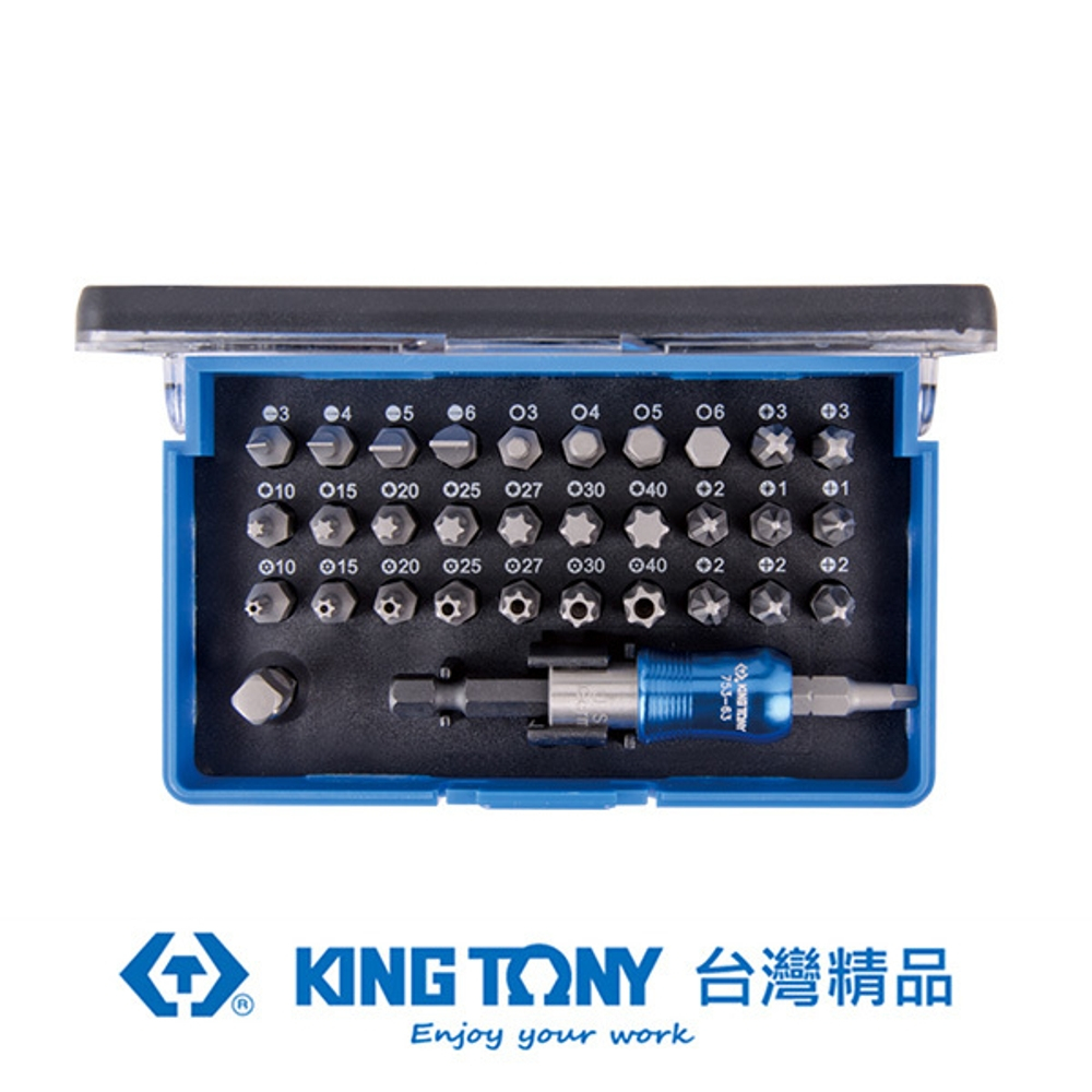 KING TONY 金統立工具 金統立 專業級工具 33件式 起子頭組套 KT1032CQ01