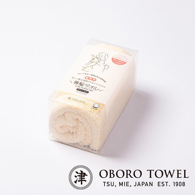 【津OBORO】五倍吸水抗臭乾髮巾(鵝黃)(公司貨)