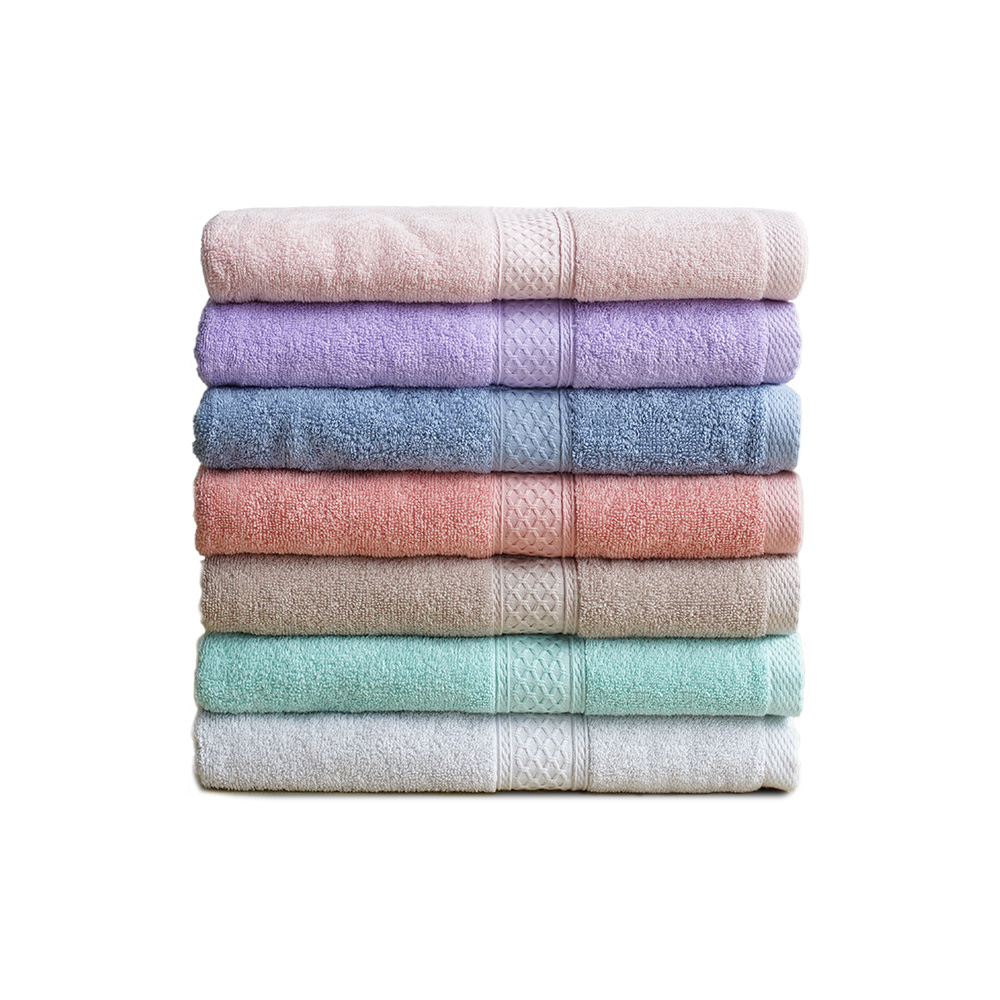 Incare 100%純棉素色大浴巾(3入組)