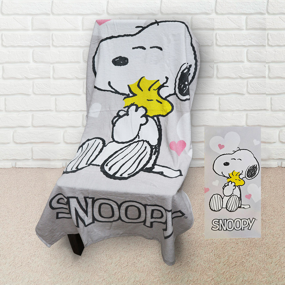 一品川流 SNOOPY史努比大浴巾 (100%純棉)