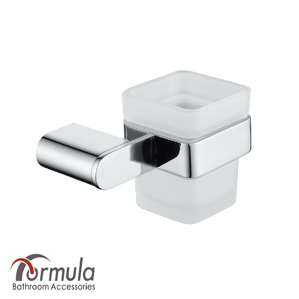 【Formula】簡約風 不鏽鋼 漱口杯架 牙刷杯收納架《不含安裝》