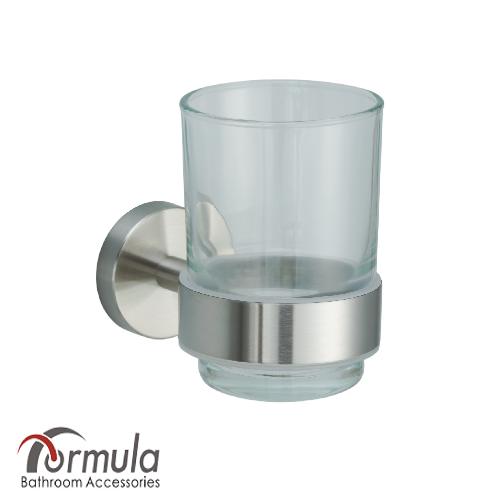 【Formula】極致美學 不鏽鋼 漱口杯架 牙刷杯收納架《不含安裝》