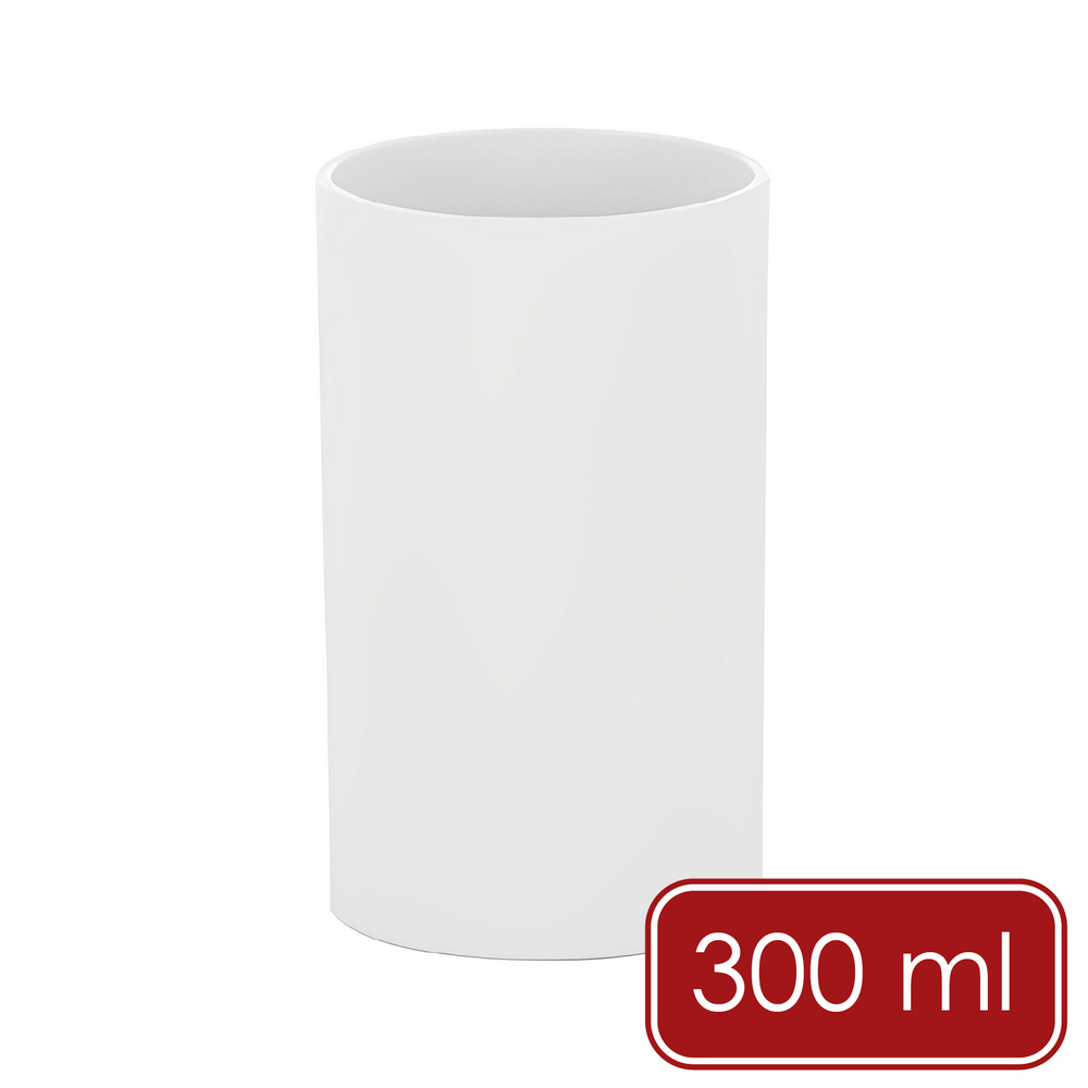 KELA 德國 Tumblery簡約質感漱口杯(霧白300ml) / 水杯 牙刷杯 洗潄杯