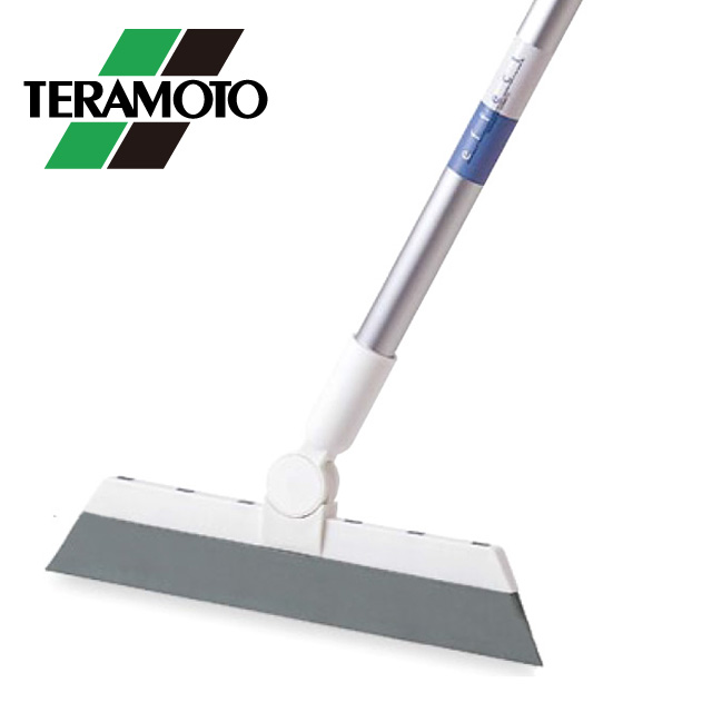 HOME WORKING 可刮水掃把【TERAMOTO】日本原裝進口乾濕兩用掃把/耐用便利