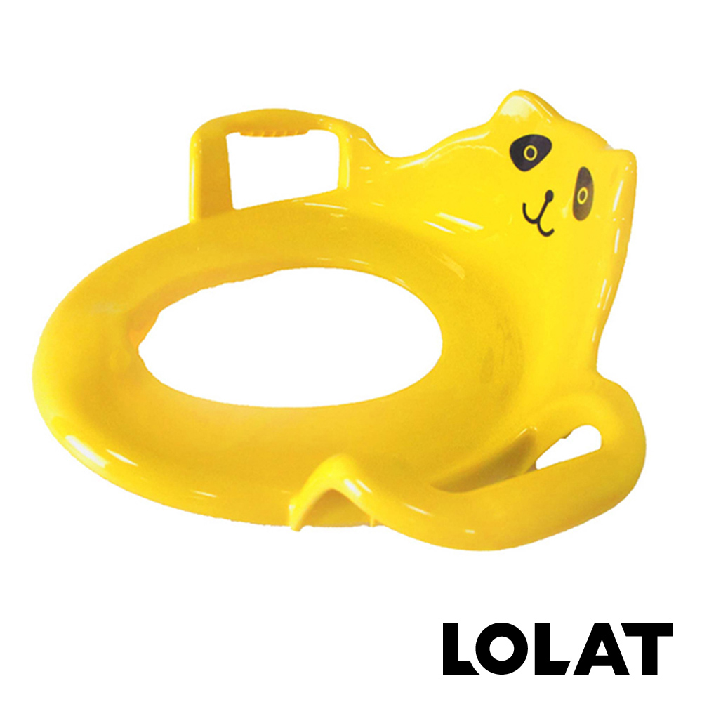 LOLAT 羅力 兒童簡易安全馬桶座黃 A9192YP