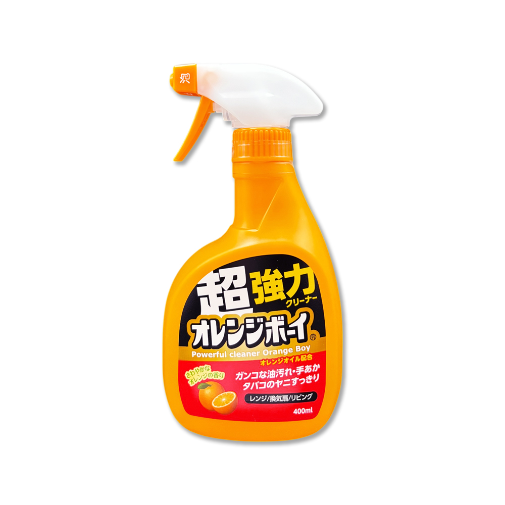 第一石鹼 日本Orange Boy居家強力橘油泡沫噴霧萬用清潔劑400ml/橘瓶(柑橘香氛除頑垢慕斯)（其他規格）