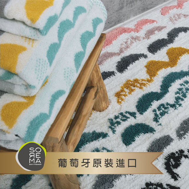 【Sorema 舒蕾馬】典雅地中海印象毛巾-BLISS 70x140cm 南歐明星品牌(★五星級時尚渡假飯店風格★)