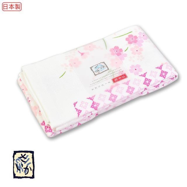 croissant 科羅沙 彩華菱格櫻毛巾34*85公分