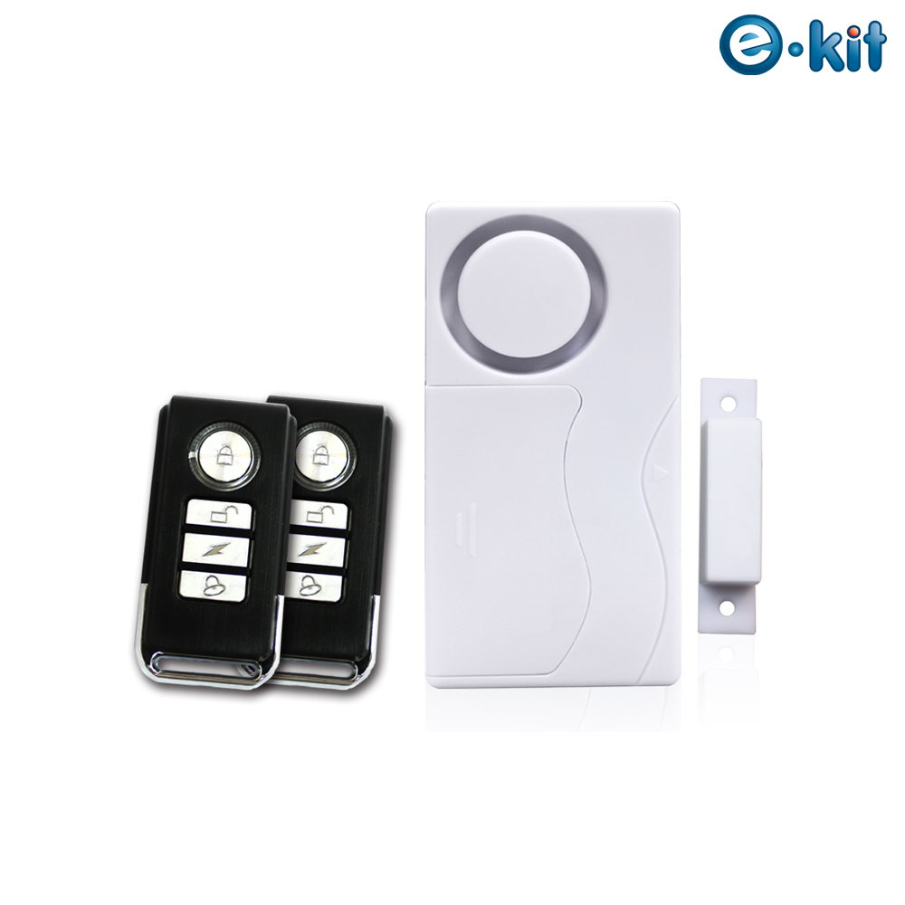 e-Kit 逸奇 門磁門窗防盜警報器+緊急警報鈴+迎賓門鈴 ES-33B（其他規格）