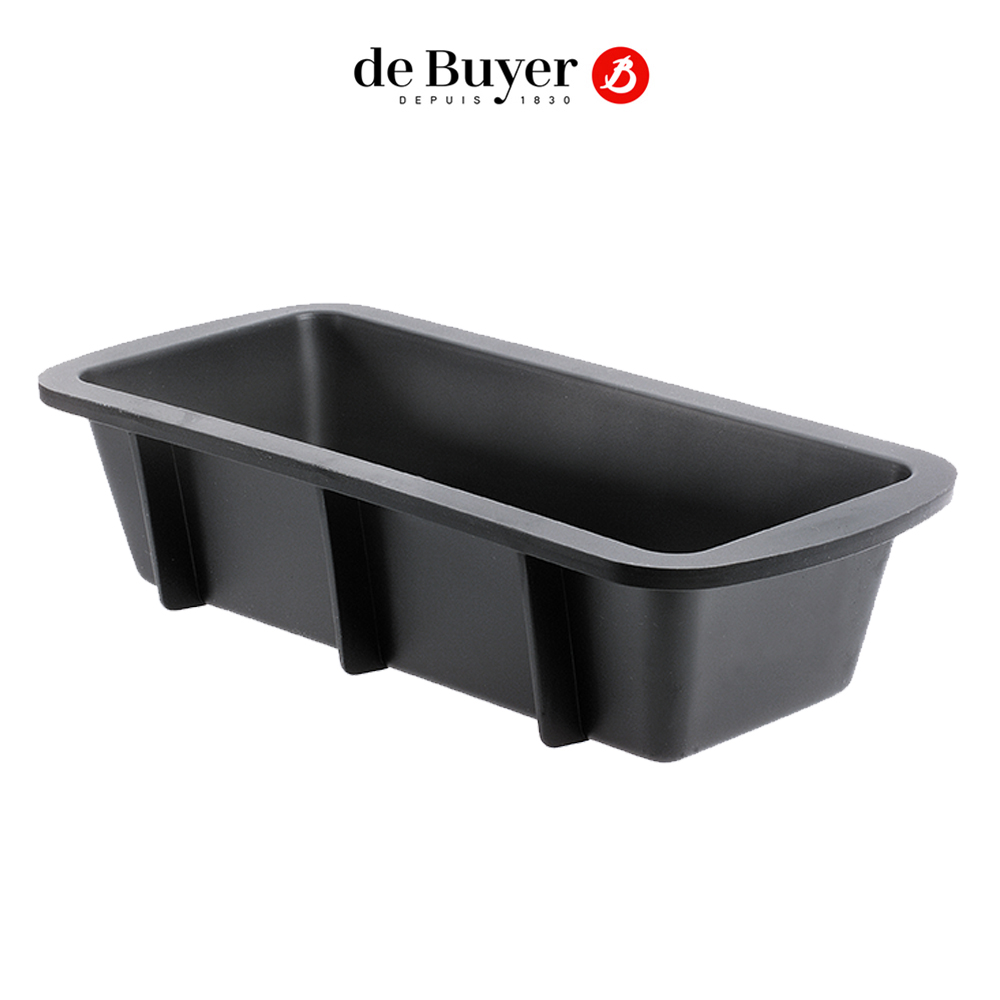 de Buyer 畢耶 黑軟矽膠模系列 長方形磅蛋糕烤模24x10.5x6.5cm