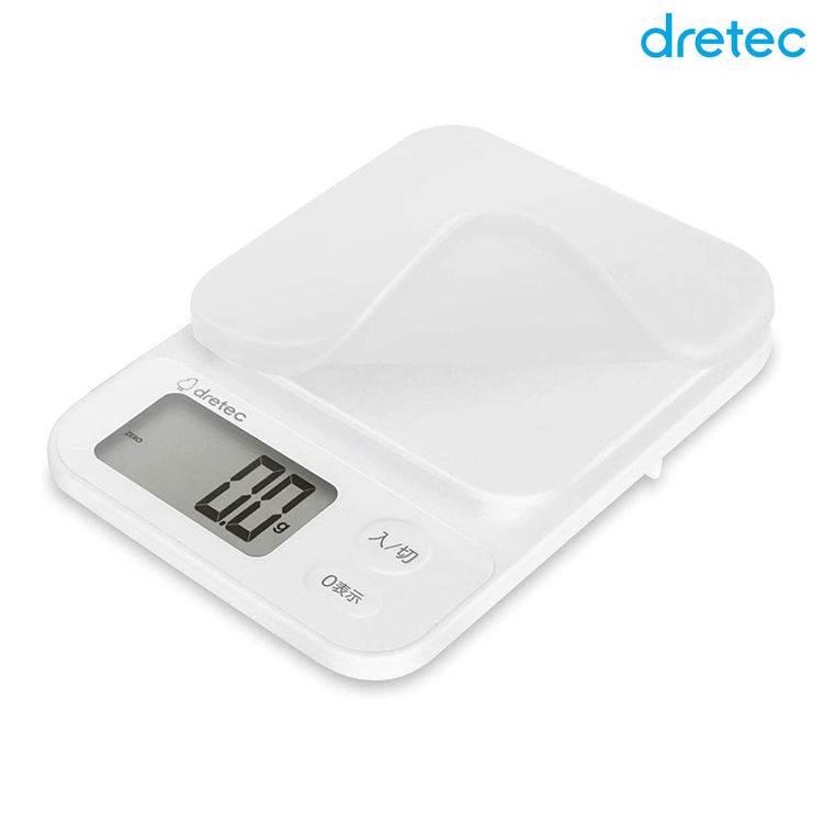 DRETEC 日本 Dretec 電子料理秤 料理專用 非供交易使用 3kg/0.1g (調理秤 KS-829WT KS-829BK)