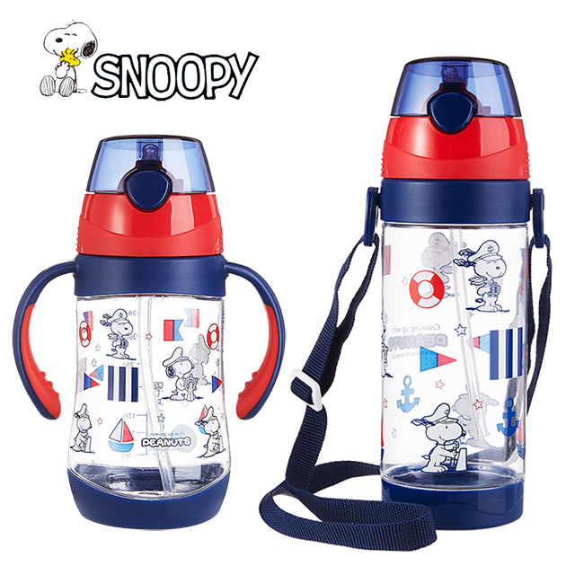 優貝選 史努比 SNOOPY 海軍造型兒童水壺
