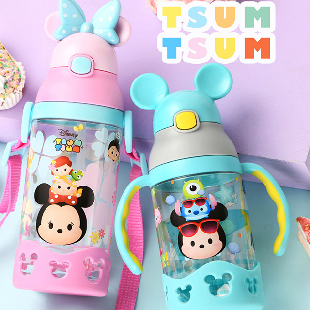 優貝選 迪士尼 TSUM TSUM系列 兒童吸管水壺