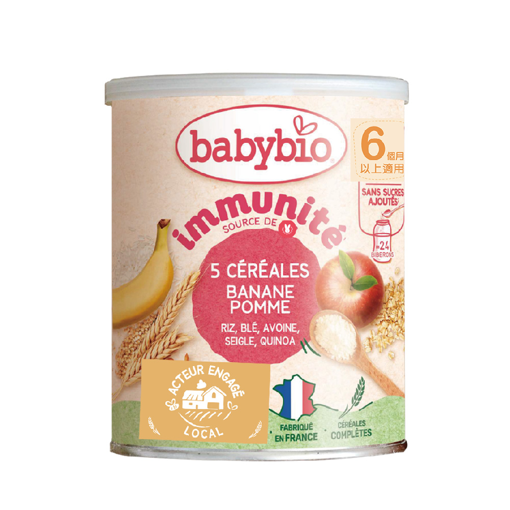 Babybio 【法國】生機寶寶新綜合米精-水果220gX6《 專業嬰幼兒副食品》