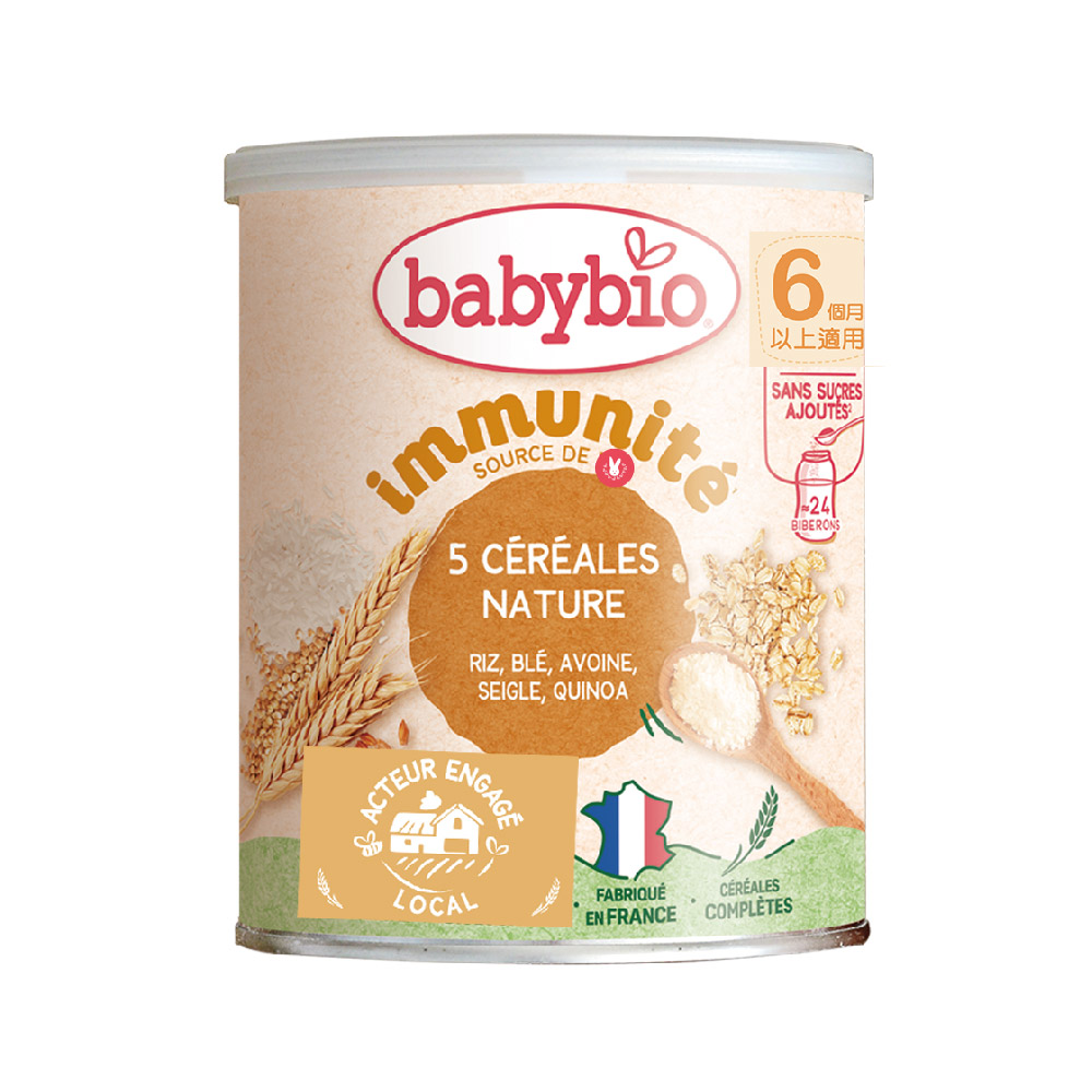 Babybio 【法國】生機寶寶新綜合米麥精220gX6《 專業嬰幼兒副食品》