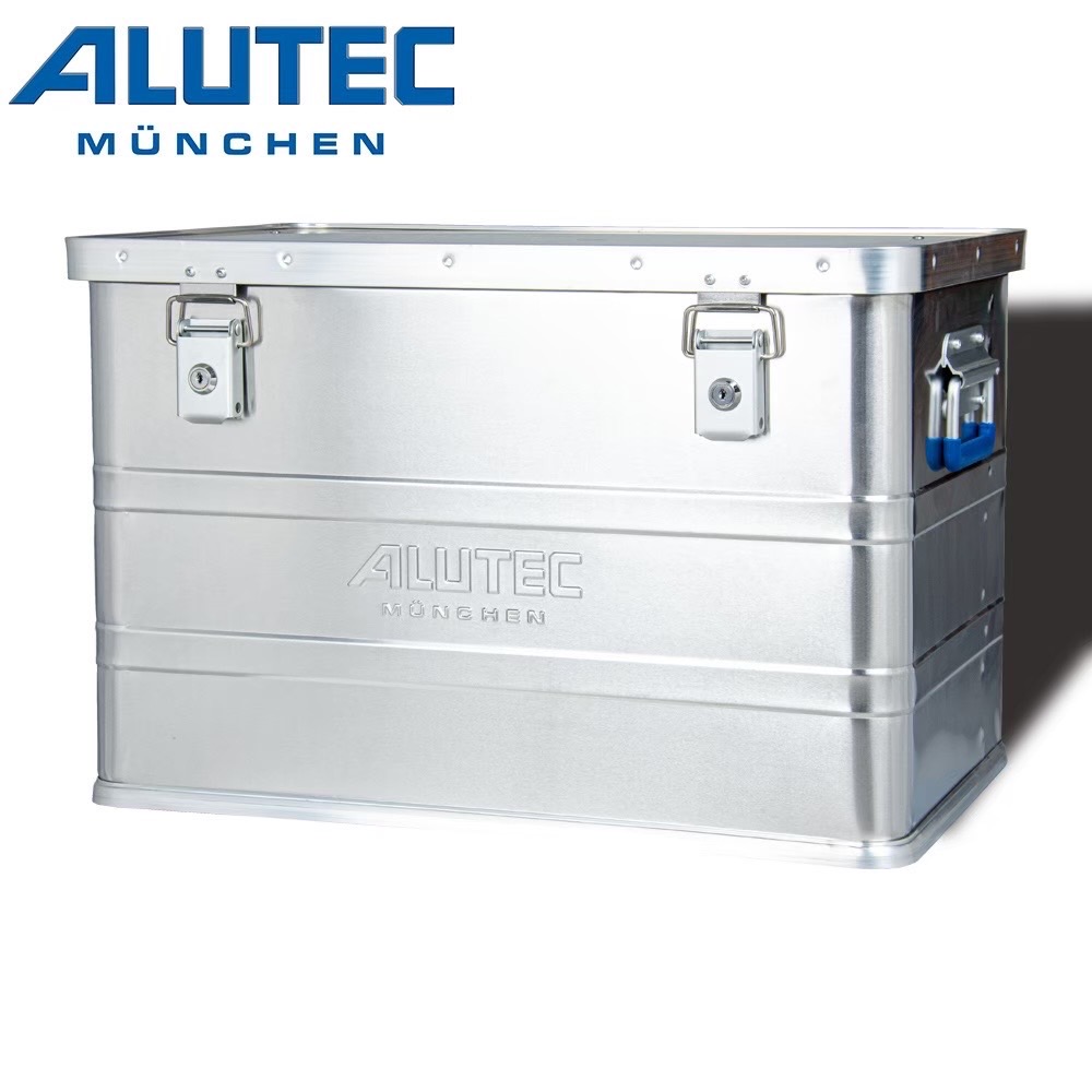 ALUTEC ALUTEC德國鋁箱 台灣總代理 德國-輕量化鋁箱 工具收納 露營收納(68L) 含鎖收納更安心/鋁合金材質/防水防塵/側邊雙提把