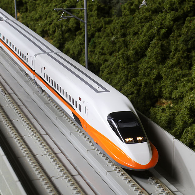 臺灣新幹線（臺灣南北高速鐵路）700T型列車模型 台灣高鐵700T列車模型單輛組– 台灣高鐵