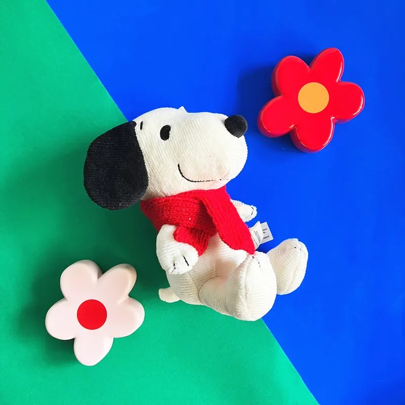 Snoopy史努比填充玩偶-圍巾狗 17cm - PChome 24h購物