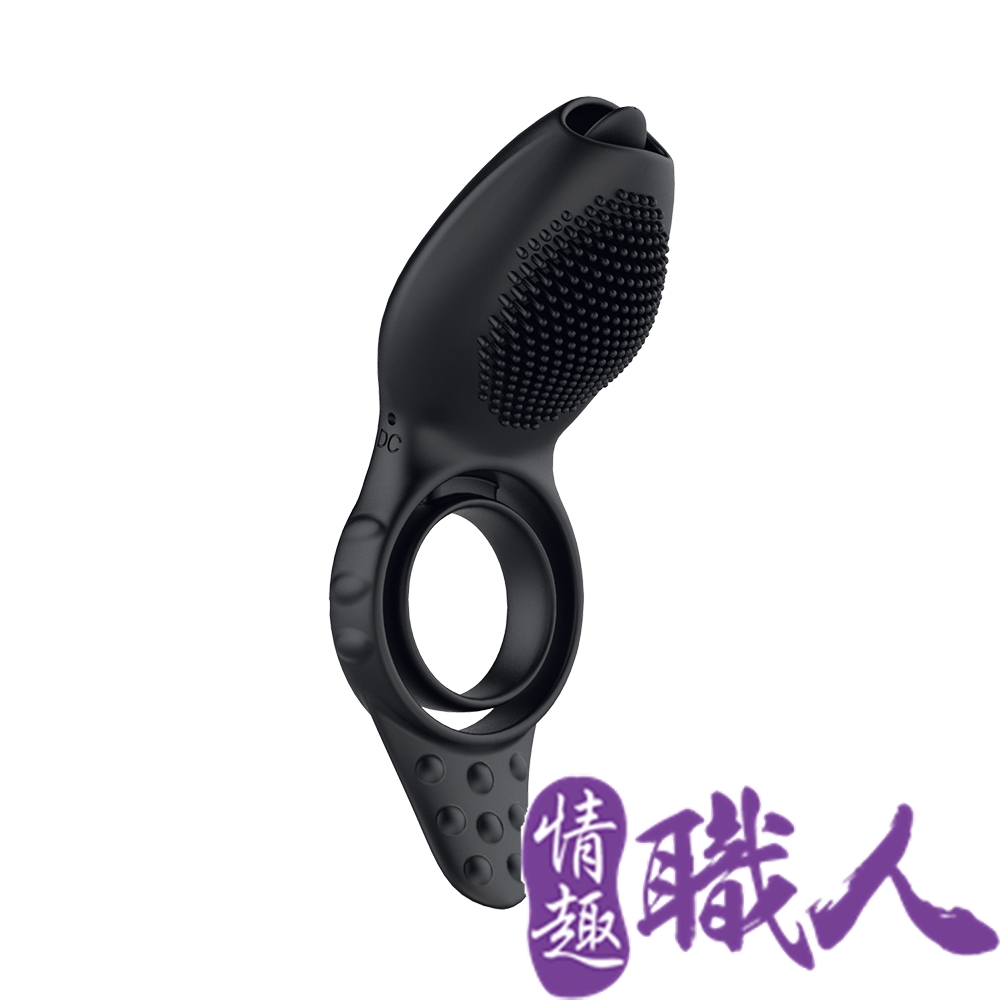 【情趣職人】狂舔舌舔鎖精環震動環 情人節 必備