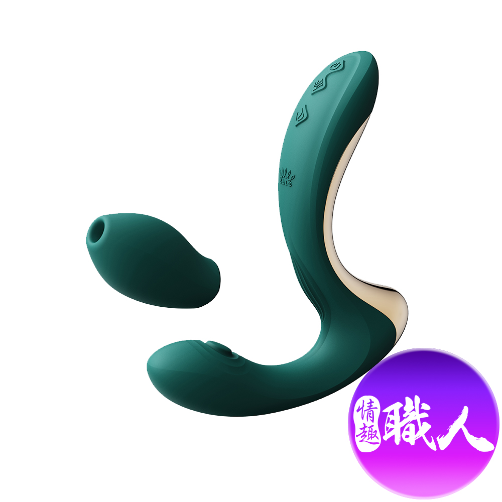 ZALO |TALIS|G點拍打按摩器 孔雀綠(其他規格)