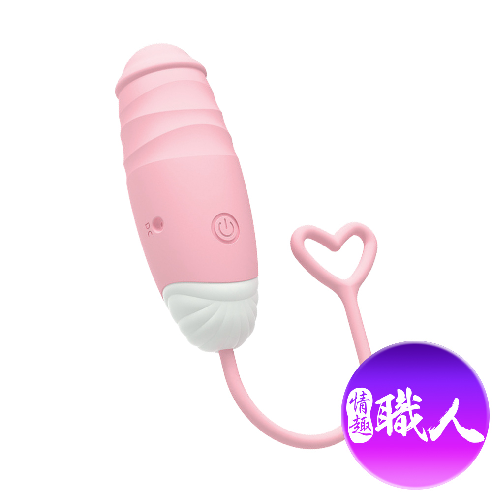 情趣職人 頑皮水母|雙刺激震動伸縮|情趣跳蛋 粉