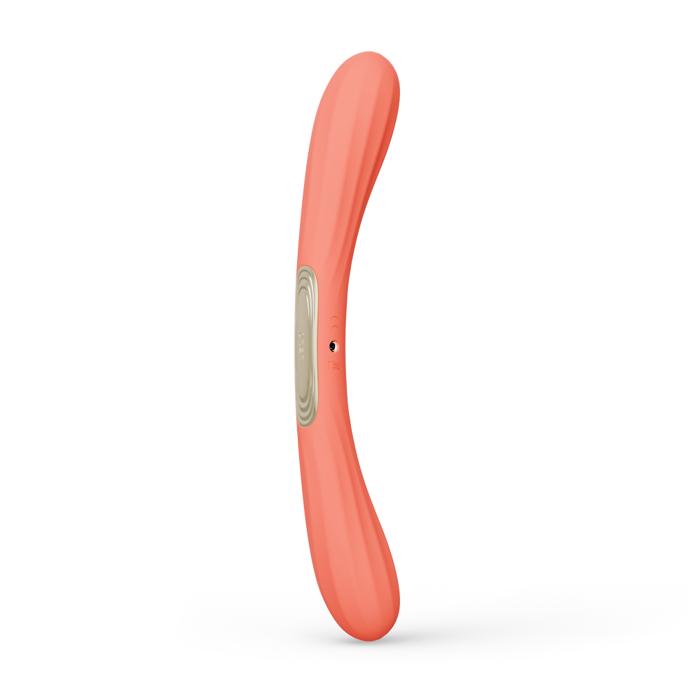 LELO BOOMERANG 智能App 雙頭震動器-珊瑚橘 極致奢華愉悅體驗