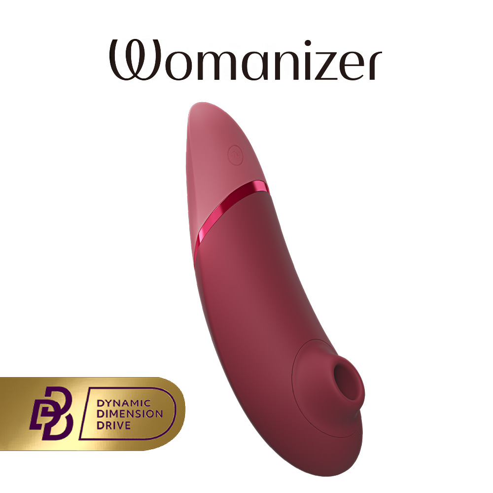 Womanizer Next 3D 吸吮愉悅器 (酒紅) 3D 空氣吸啜技術