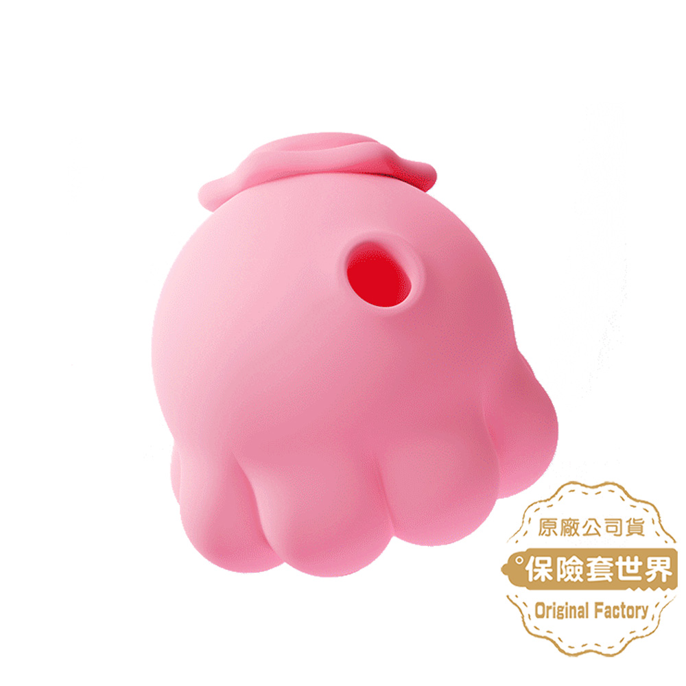 GALAKU 元氣章魚2代 吸吮震動跳蛋 - 粉色